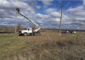Сильный ветер оборвал ЛЭП в Пестравском районе