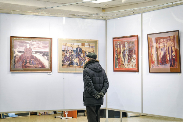 Размышления в графике: в выставочном зале Самарского союза художников открыли новую экспозицию