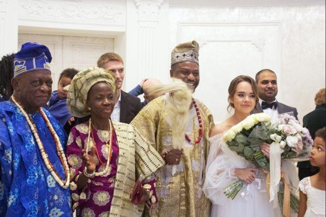 Интернациональная свадьба: африканец из Ганы женился на своей ученице