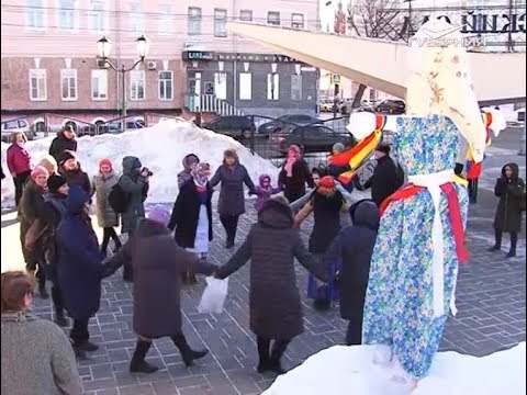 В Струковском саду Самары прошли масленичные гуляния