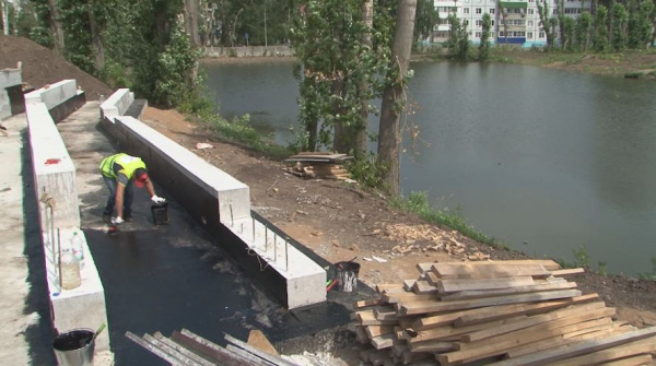  В  жигулевском парке идет масштабное благоустройство