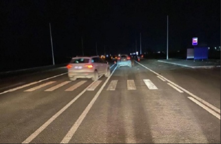 Под Тольятти водитель автомобиля LADA Kalina сбил пешехода насмерть