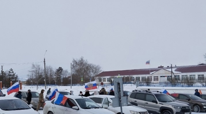 В Ерзовке состоялась акция "СВОих не бросаем"