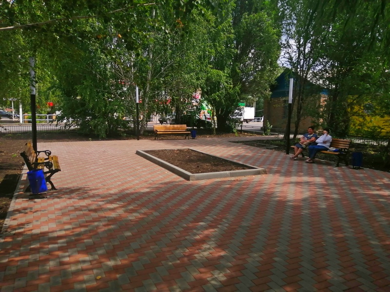 В селе Исаклы благоустроили улицу Куйбышевскую 