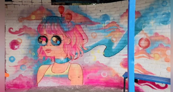 Жительница Жигулевска подарила городу арт-объект