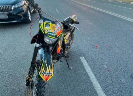 В Самаре 17 июля подросток без прав на мотоцикле влетел в иномарку