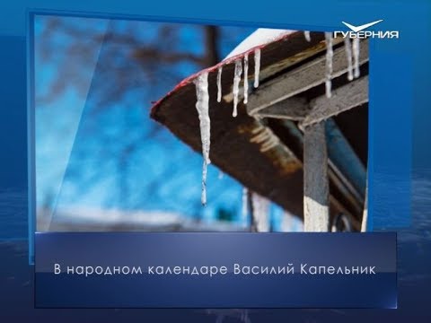 Василий Капельник. Календарь губернии от 12 марта