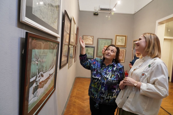 Поэзия в графике: в Самаре проходит выставка работ Елены Макеевой