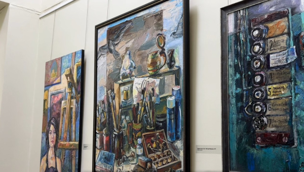 В Самаре открылась выставка Виктора Панидова и Анны Сливковой "Отец и дочь"