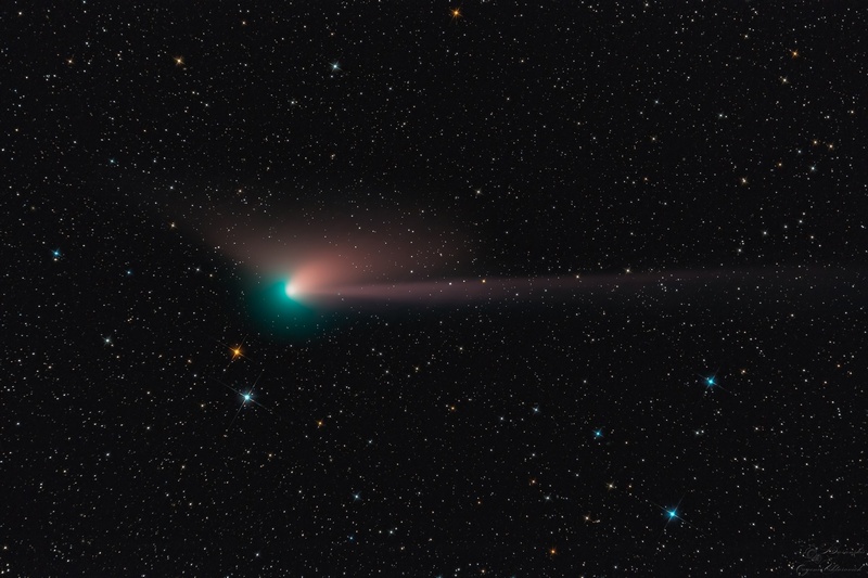 В Самарской области можно наблюдать новогоднюю комету
