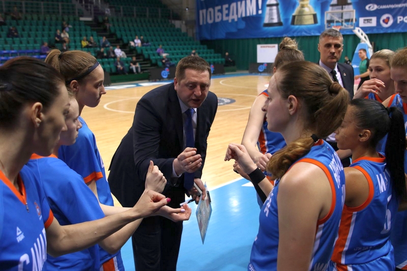 Тренер женского баскетбольного клуба "Самара": "Главный итог сезона - родился коллектив" 