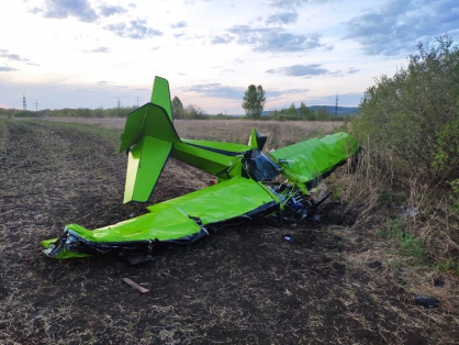 Самолетом, который 9 мая упал в Татарстане, управлял житель Самарской области