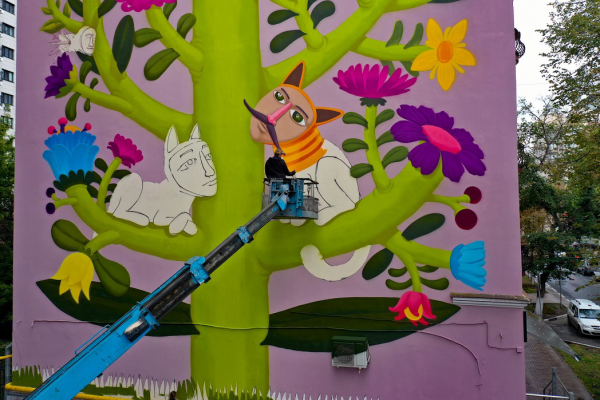 На День города Самаре подарят несколько новых муралов