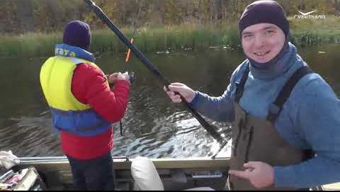 Коллективная рыбалка. Рыбацкое счастье