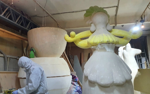 В Самаре на площади Куйбышева появится чайная с 2-метровыми ложками и чашками