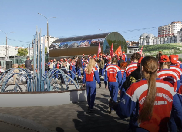 Самара встретила "Поезд героев"