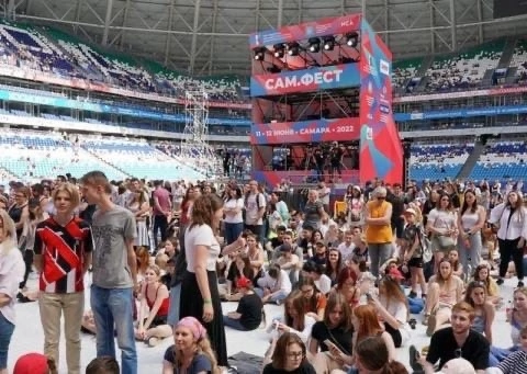 В Самаре фестиваль авторской музыки "Сам.Фест" собрал более 50 тысяч зрителей 