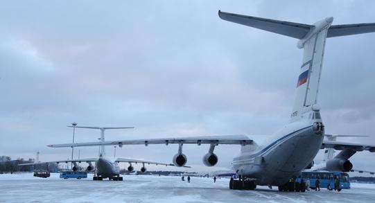 Минобороны: все 10 самолетов с российскими миротворцами ОДКБ вернулись из Казахстана