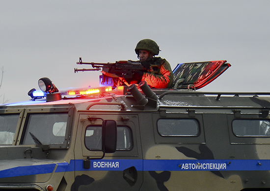 Военная полиция приступила к учениям в Самарской области