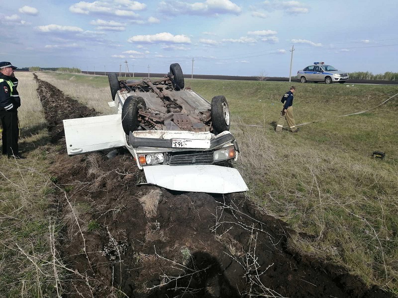 За сутки в Самарской области в десяти ДТП пострадали десять человек