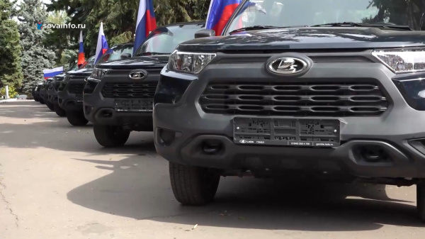 В зону СВО доставили технику из Самарской области