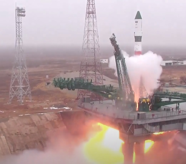 Самарская ракета "Союз-2.1а" успешно вывела грузовой корабль на орбиту