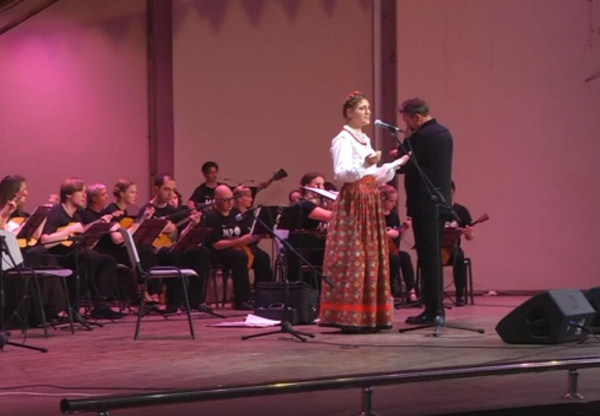 Молодежный русский оркестр Поволжья выступил в Струковском саду Самары