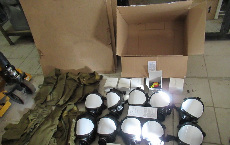 Самарские таможенники не дали вывезти в Казахстан почти 500 противогазов