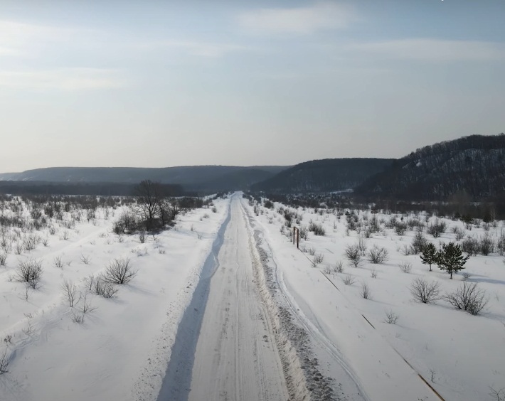 В Самарской области 1 апреля закрыли зимник до села Рождествено