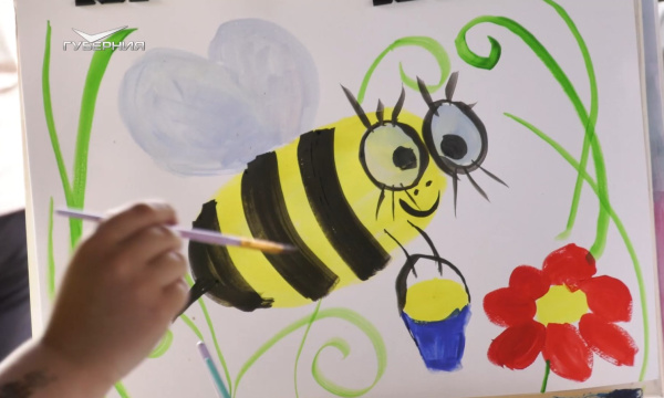 В селе Ширяево прошел арт-фестиваль "Яркие тени"