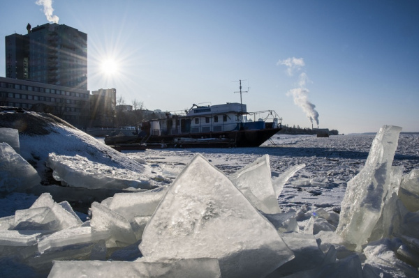 В Самарской области толщина льда на реках варьируется от 6 до 70 см