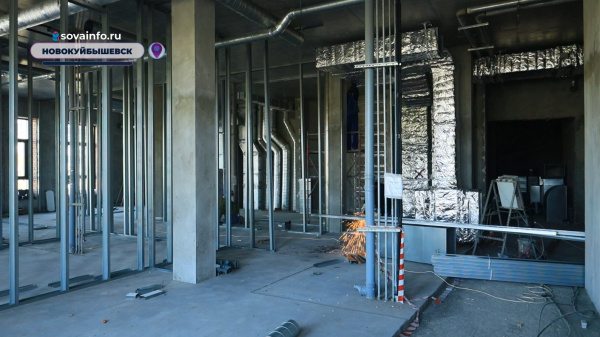 Здание для театра "Грань" в Самарской области готово более чем на 40%