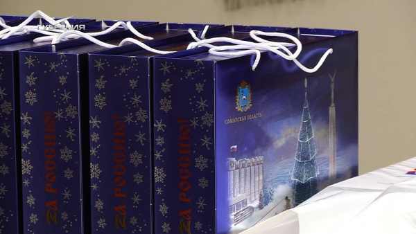 С наступающим Новым годом Дед Мороз и Снегурочка поздравили детей сотрудников МВД в Самарской области