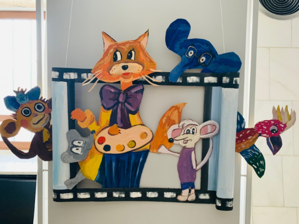 Детские фантазии по мотивам любимых мультфильмов: в Самарской филармонии открылась новая выставка