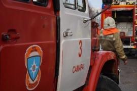 33 человека тушили пожар в Куйбышевском районе Самары