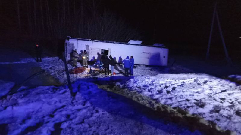 Из-за аварии в Чувашии погибли два пассажира автобуса рейса "Нижний Новгород - Тольятти"