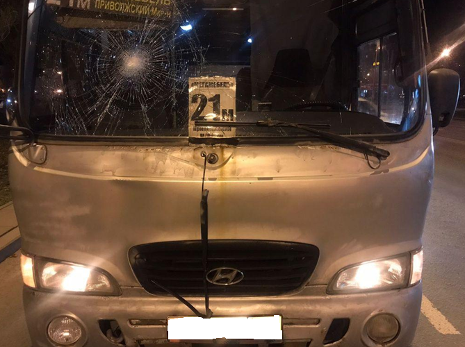 Автобус маршрута 21м сбил пешехода в районе Барбошиной Поляны в Самаре
