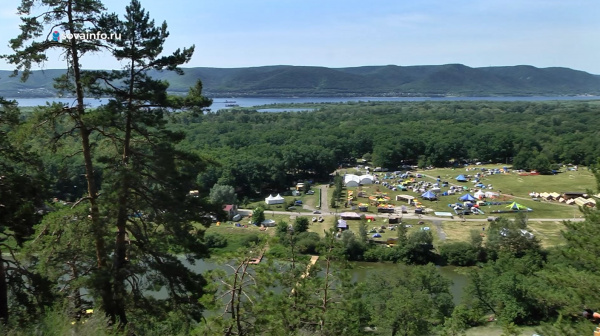 Гостям Грушинского фестиваля напоминают о правилах пожарной безопасности