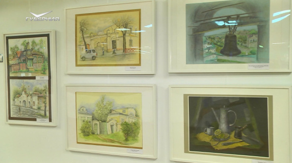 В Самаре до конца апреля работает выставка московского художника-графика Светланы Цыкаловой