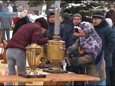В Загородном парке прошел фестиваль "Славянская зима"