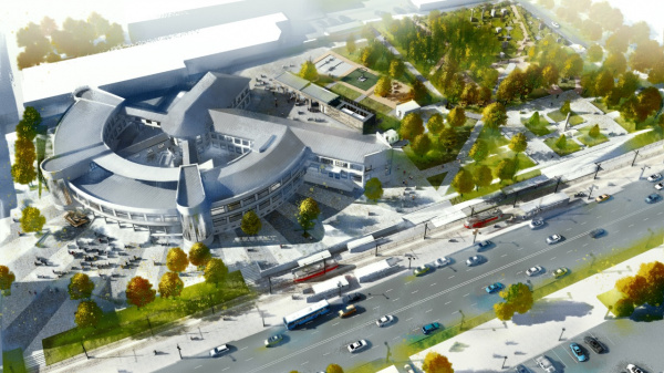 В Самаре начался монтаж крыши здания Фабрики-кухни в начале июля 2021 года