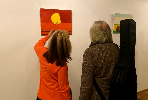 В Самаре проходит выставка работ незрячего художника Автандила Андриасова