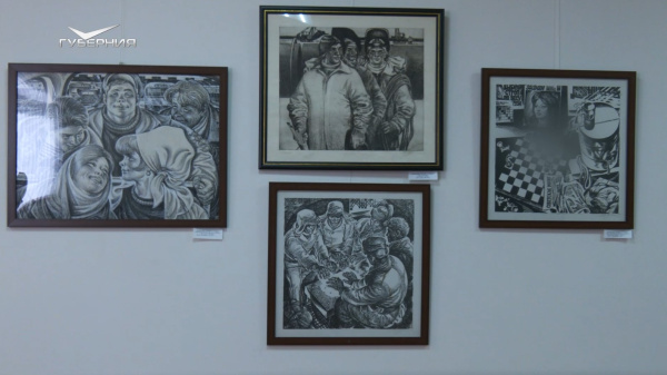 Это он рисовал автозавод: в Самаре открыли выставку Игоря Дубровина