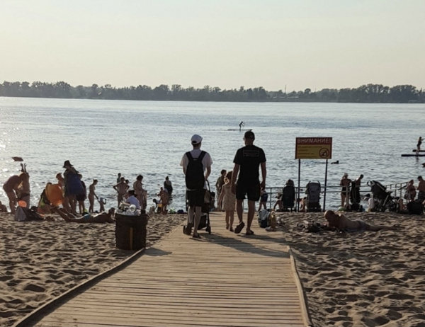 В Самаре продолжают работать доступные пляжи