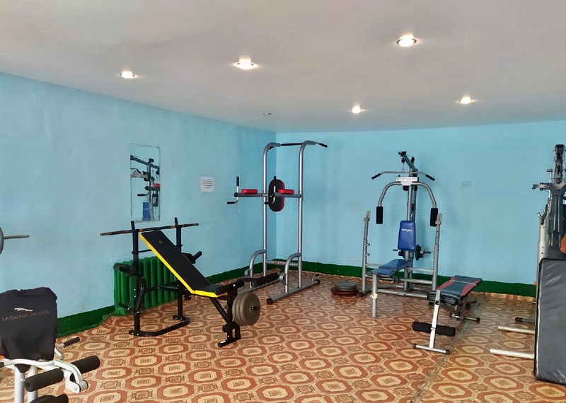 В Шигонском районе установили новые тренажеры для занятий спортом 