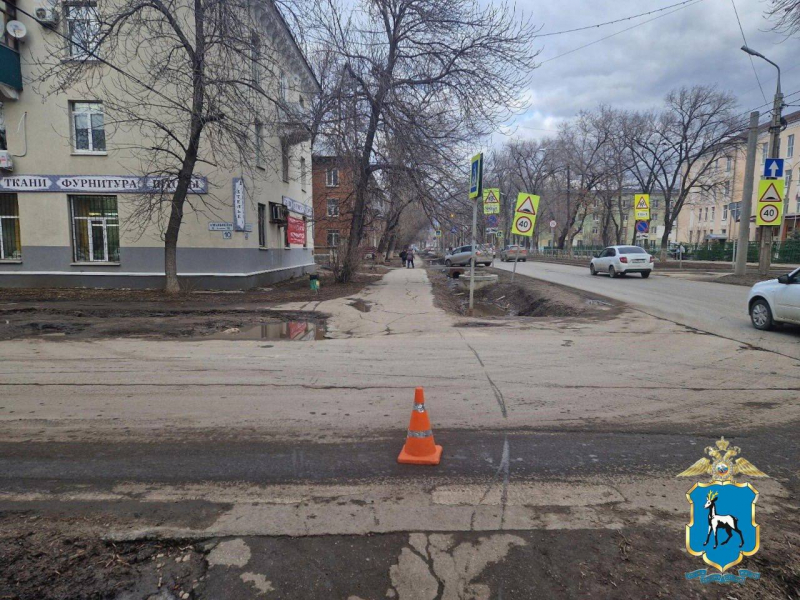 В Самаре за сутки сбили двух пенсионерок на зебре