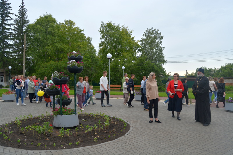 В Кинельском районе открыли парк Победы 