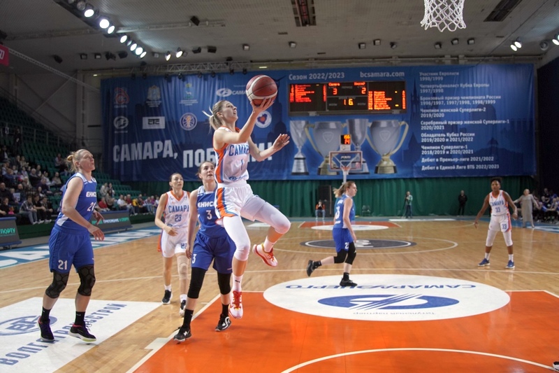 Самарские баскетболистки сражаются за топ-5 чемпионата России