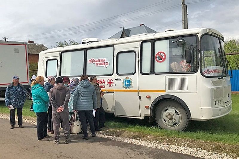 В поселке Висла Ставропольского района побывала "поликлиника на колесах" 