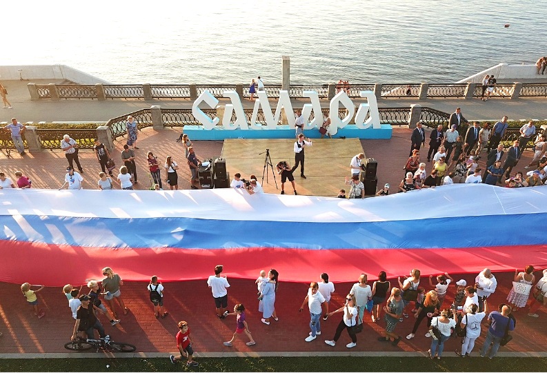Самара вошла в число самых патриотичных городов России